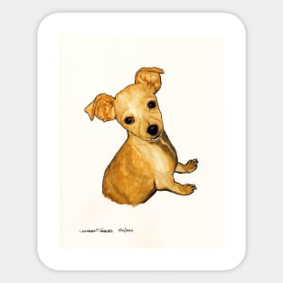Cute Puppy Sticker